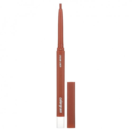 Colorgram, Artist Formula Cream Liner, 06 кораллово-коричневый, 0,25 г (0,008 унции)