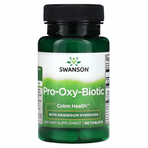 Swanson, Pro-Oxy-Biotic, 60 таблеток