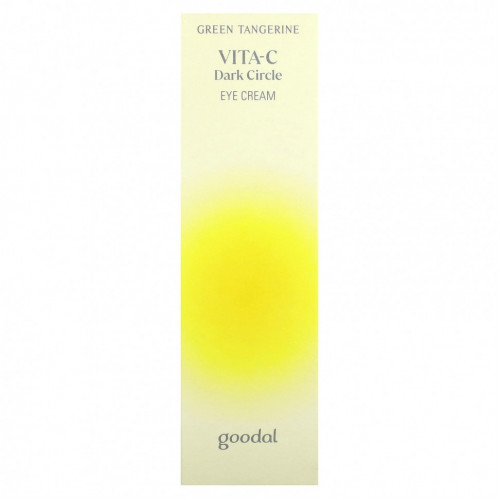 Goodal, Green Tangerine Vita-C Dark Circle Eye Cream, 30 мл (1,01 жидк. Унции)