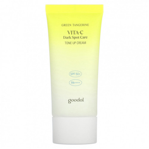 Goodal, Green Tangerine Vita-C Dark Care, точечный тонизирующий крем, SPF 50+ PA ++++, 50 мл (1,69 жидк. Унции)