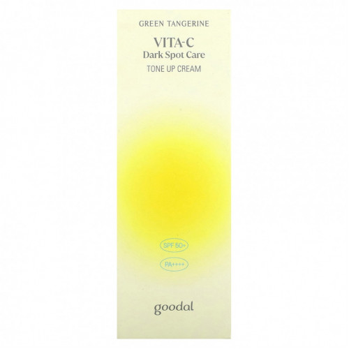 Goodal, Green Tangerine Vita-C Dark Care, точечный тонизирующий крем, SPF 50+ PA ++++, 50 мл (1,69 жидк. Унции)