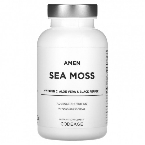 Codeage, Amen Sea Moss, 90 растительных капсул