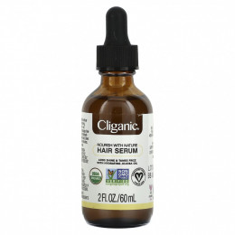 Cliganic, 100% натуральная сыворотка для волос, 60 мл (2 жидк. Унции)