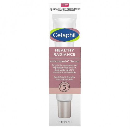 Cetaphil, Healthy Radiance, сыворотка с антиоксидантами, 30 мл (1 жидк. Унция)