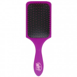 Wet Brush, Paddle Detangler Brush, щетка для легкого расчесывания, пурпурный, 1 шт.