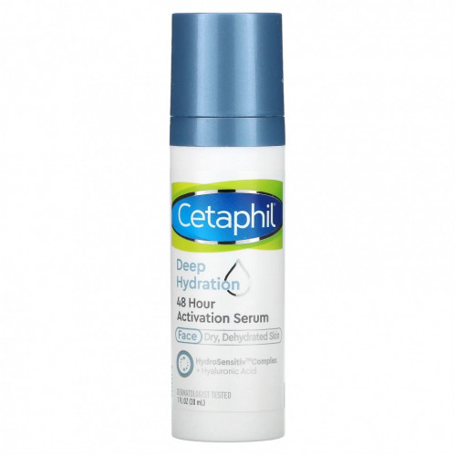 Cetaphil, Глубокое увлажнение, сыворотка для активации на 48 часов, 30 мл (1 жидк. Унция)