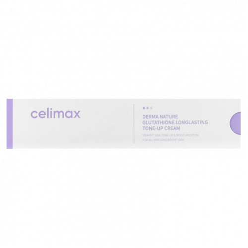 Celimax, Derma Nature Glutathione Longlasting Tone-Up Cream, 35 мл