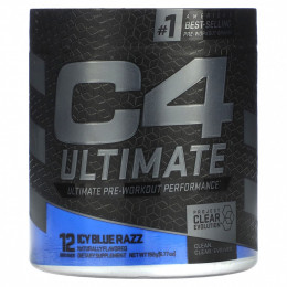 Cellucor, C4 Ultimate, предтренировочная добавка, ледяная голубая роза, 192 г (6,77 унции)