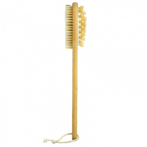 Beauty By Earth, Dry Brushing Body Brush, 1 Long Handled Brush