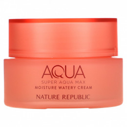 Nature Republic, Super Aqua Max, увлажняющий крем, 80 мл