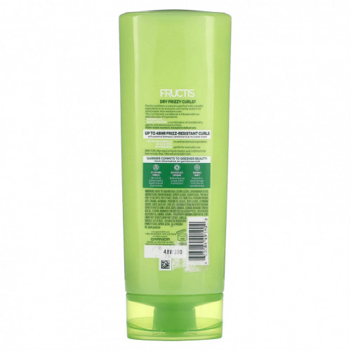 Garnier, Fructis, Curl Nourish, увлажняющий кондиционер для всех типов локонов, 354 мл (12 жидк. Унций)