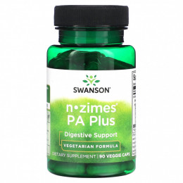 Swanson, N-Zimes PA Plus, 90 вегетарианских капсул