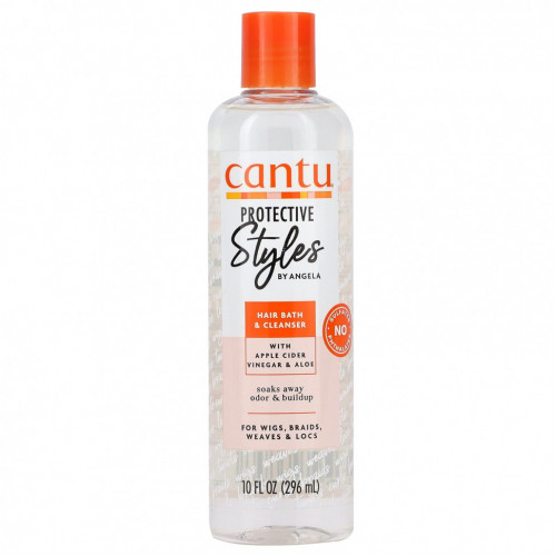 Cantu, Styles Protective By Angela, средство для ванны и очищения, 296 мл (10 жидк. Унций)