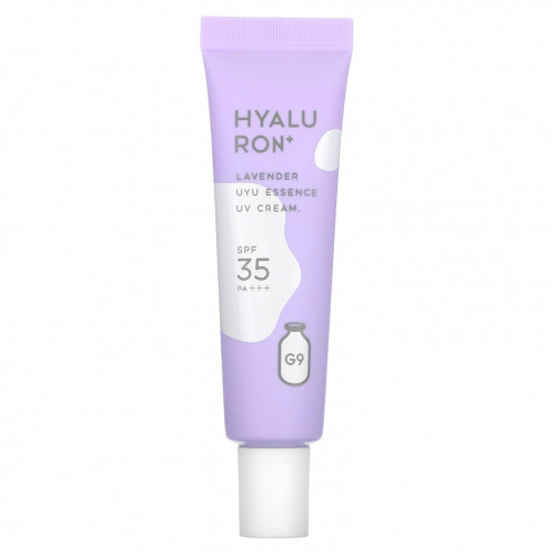 G9skin, Hyaluron + UYU Essence UV Cream, SPF 35 PA +++, лаванда`` 25 г