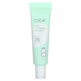 G9skin, Cica + UYU Essence UV Cream, УФ-крем, SPF 35 PA +++, мята`` 25 г