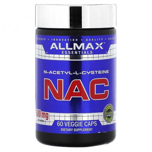 ALLMAX, NAC`` 60 растительных капсул