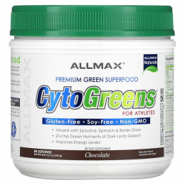 ALLMAX, CytoGreens для спортсменов, шоколад, 345 г (12,2 унции)