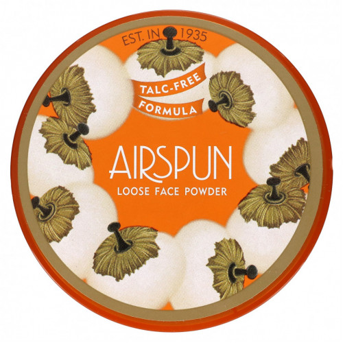 Airspun, Пудра для потери веса, полупрозрачная 070-24, 35 г (1,2 унции)