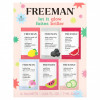 Freeman Beauty, Let it Glow, косметические маски для лица, разнообразная упаковка, 6 пакетиков по 7 мл (0,24 жидк. Унции)