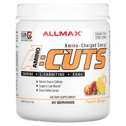 ALLMAX, AMINOCUTS, персик и манго, 210 г (7,4 унции)