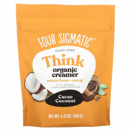 Four Sigmatic, Органические сливки, какао и кокос, 120 г (4,23 унции)