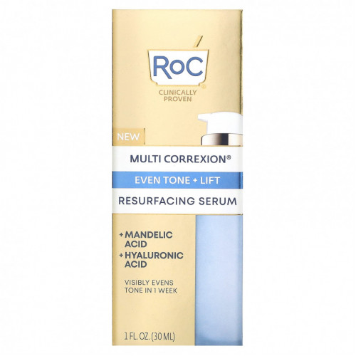 RoC, Multi Correxion, Even Tone + Lift, Resurfacing Serum, 1 fl oz (30 ml)