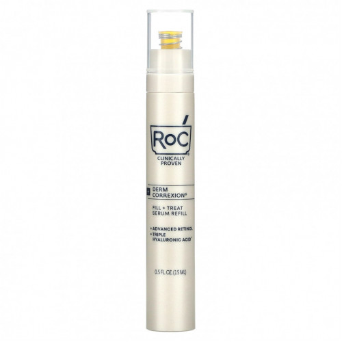 RoC, Derm Correxion, Fill + Treat Serum, Refill, 0.5 fl oz (15 ml)