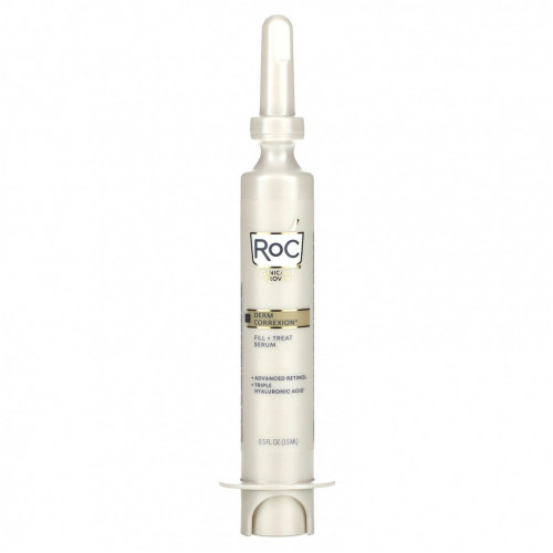 RoC, Derm Correxion, Fill + Treat Serum, Advanced Retinol & Triple Hyaluronic Acid, 0.5 fl oz (15 ml)