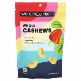 Wilderness Poets, Cashews (Anacardium Occidentale), 8 oz (226.8 g)