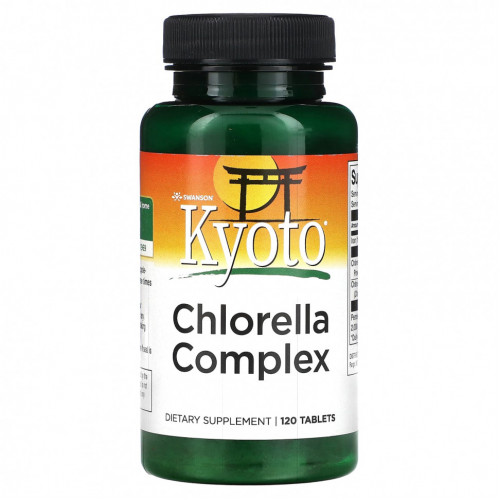 Swanson, Kyoto Chlorella Complex, 120 таблеток