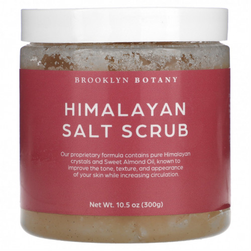 Brooklyn Botany, Himalayan Salt Scrub, 10.5 oz (300 g)