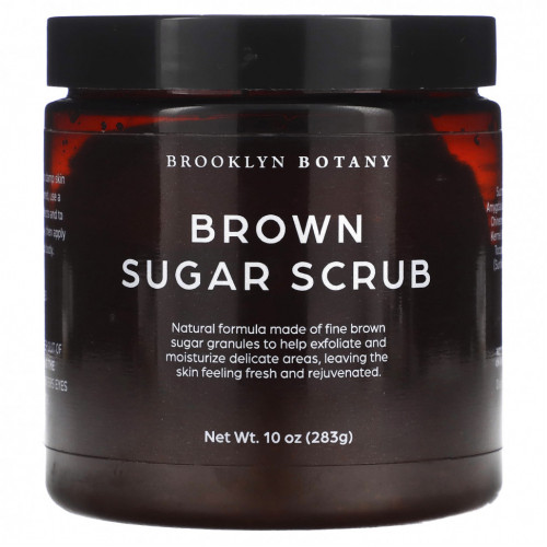 Brooklyn Botany, Brown Sugar Scrub, 10 oz (283 g)