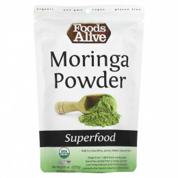 Foods Alive, Superfood, порошок моринги, 227 г (8 унций)