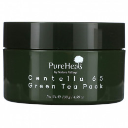 PureHeals, Centella 65 Green Tea Pack, 4.59 oz (130 g)