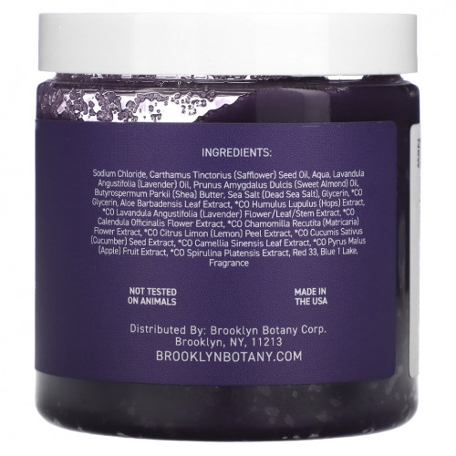 Brooklyn Botany, Body Scrub, Lavender, 10.5 oz (300 g)