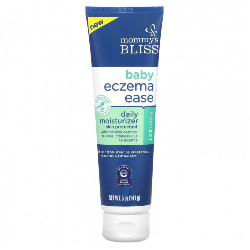 Mommy's Bliss, Baby Eczema Ease, ежедневное увлажняющее средство, 141 г (5 унций)