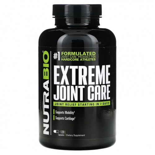 Nutrabio Labs, Extreme Joint Care, 120 капсул