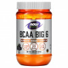 NOW Foods, Sports, BCAA Big 6, натуральный виноград, 600 г (21,16 унции)