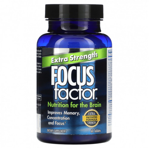 Focus Factor, Extra Strength, 60 таблеток