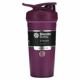 Blender Bottle, Strada, с изоляцией из нержавеющей стали, слива, 710 мл (24 унции)