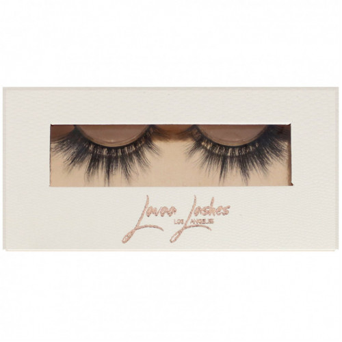 Lavaa Lashes, Rebel, трехмерные норковые накладные ресницы, 1 пара