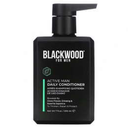 Blackwood For Men, Active Man, кондиционер для ежедневного использования, гвоздика, женьшень и японская свертия, 200 мл (7 жидк. Унций)