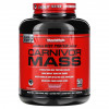 MuscleMeds, Формула для набора массы Carnivor Mass, клубника, 5,95 фунтов (2698 г)