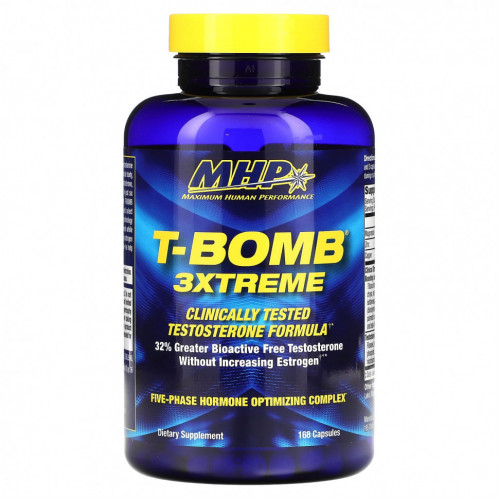 MHP, T-Bomb 3Xtreme`` 168 капсул