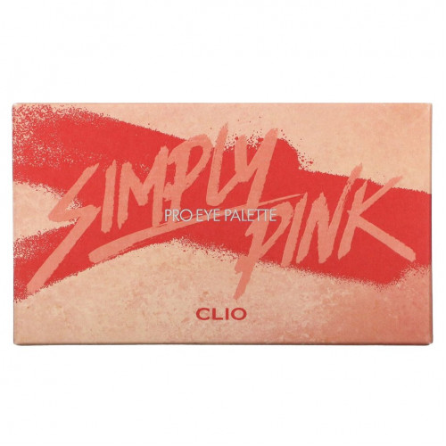 Clio, Палетка для глаз Pro, 01 Simply Pink, 1 палитра