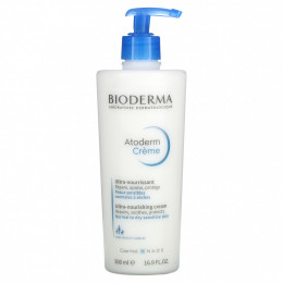 Bioderma, Atoderm, ультрапитательный крем, 500 мл (16,9 жидк. Унции)