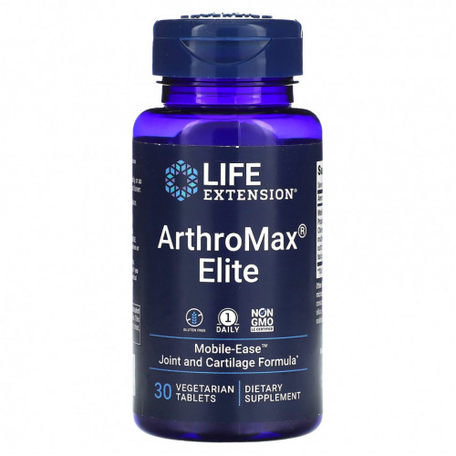 Life Extension, ArthroMax Elite, 30 вегетарианских таблеток