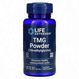 Life Extension, TMG порошок (триметилглицин), 50 г (1,76 унции)