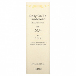 Purito, Daily Go-To Sunscreen, SPF 50+ PA++++, 2.02 fl oz (60 ml)