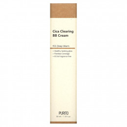 Purito, Cica Clearing BB Cream, #31 Deep Warm, 1 fl oz (30 ml)